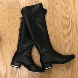 Black Zara boots